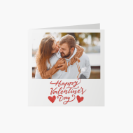 Fotopřání Happy Valentines, 14x14 cm