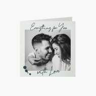 Fotopřání With love, 14x14 cm