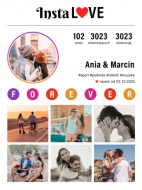 Plakát, Couple - InstaLove, 30x40 cm