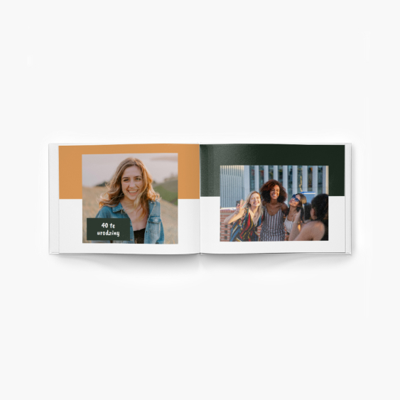 40. narozeniny fotokniha, 30x20 cm