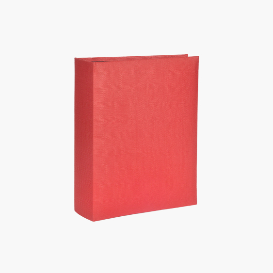 Fotoalbum červená látka 200 fotografií, 10x15 cm