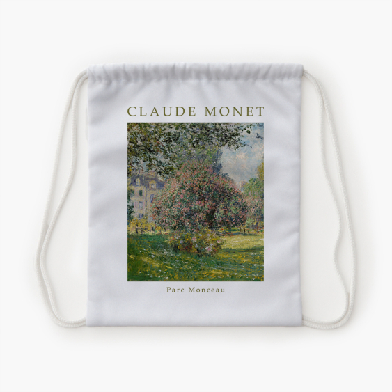 Batoh-pytel, 30x38, Monet "Park Monceau"