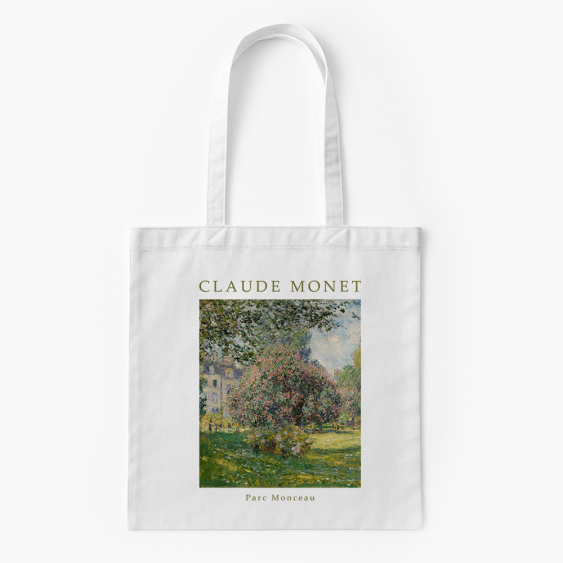 Bavlněná taška, 38x46, Monet "Park Monceau"