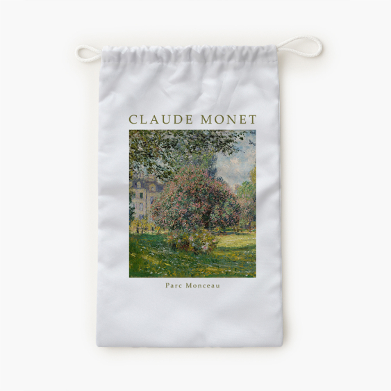 Batoh na přezůvky , 30x45, Monet "Park Monceau"