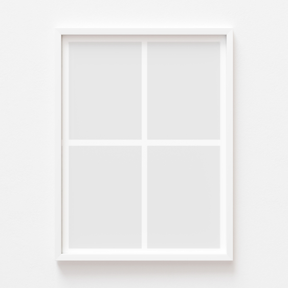 Plakát, Váš plakát, 4 prvky s bílým rámečkem, 21x30
