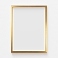 Plakát, Tvůj plakát, 1 prvek se zlatým rámečkem, 21x30 cm