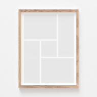Plakát, Tvůj plakát, 5 prvků s dubovým rámečkem, 21x30 cm