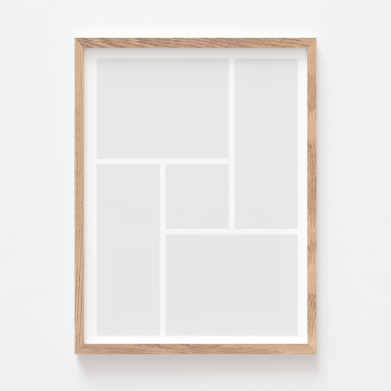 Plakát, Váš plakát, 5 prvků s dubovým rámem, 21x30