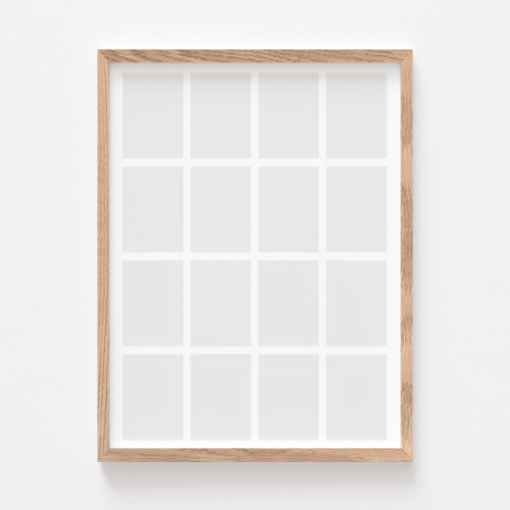 Plakát, Váš plakát, 16 kusů s dubovým rámem, 21x30