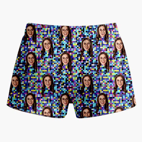 Boxerky pánské Pixely