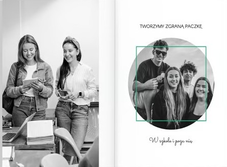Školní moderní fotokniha, 20x30 cm