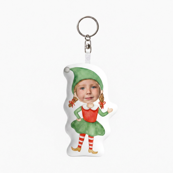 Plyšový přívěsek na klíče Elf, 10 cm