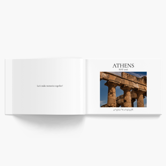 Klasika: Atény fotokniha, 30x20 cm