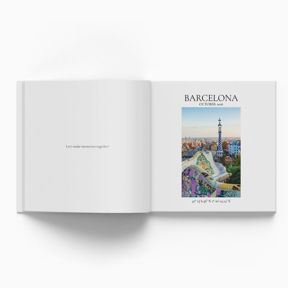 Klasika: Barcelona fotokniha, 25x25 cm