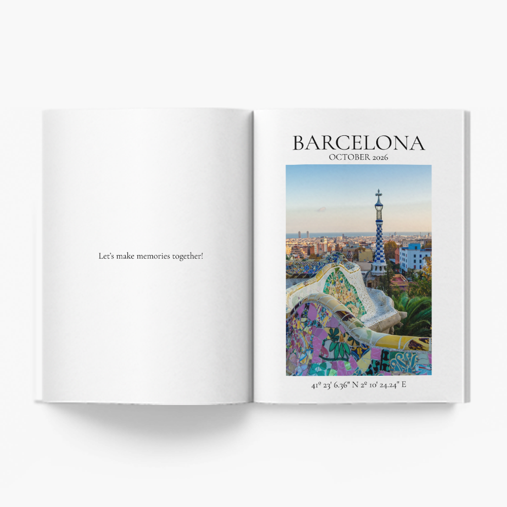 Klasika: Barcelona fotokniha, 20x30 cm