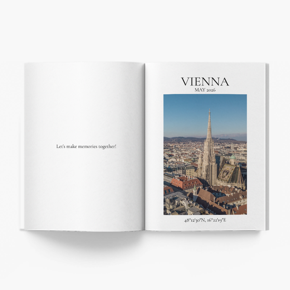 Klasika: Vídeň fotokniha, 20x30 cm
