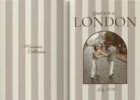 London memories fotokniha, 20x30 cm