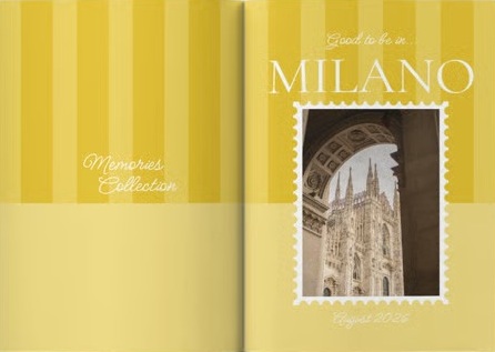 Milano memories fotokniha, 20x30 cm