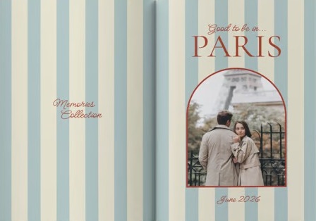 Paris memories fotokniha, 20x30 cm