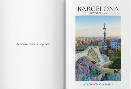 Classic: Barcelona fotokniha, 20x30 cm