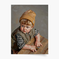 Plakát, Tvoje fotografie ve stylu: Olejomalby, 21x30 cm