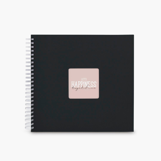 Samolepící fotoalbum UMĚLECKÁ HLUBOKÁ ČERNÁ 36x32 50 BÍLÝCH STRAN, 10x15 cm