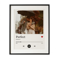 Plakát, Love song s černým rámečkem, 60x80 cm