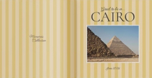 Cairo Memories fotokniha, 25x25 cm