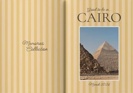 Cairo Memories fotokniha, 20x30 cm