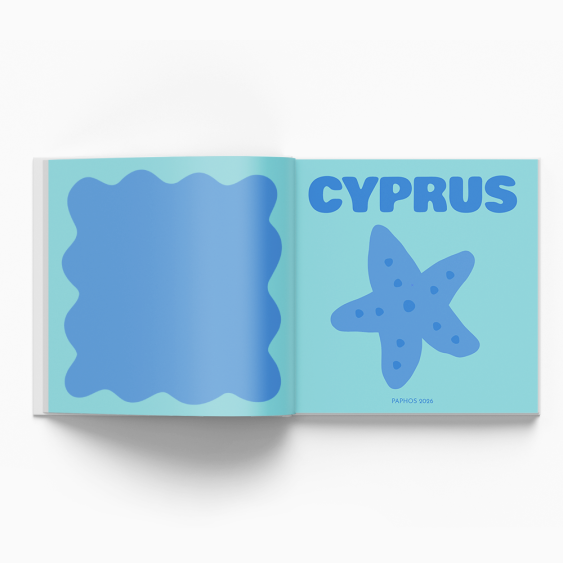 Umění: Kypr fotokniha, 30x30 cm