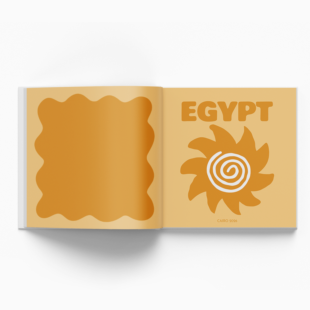 Umění: Egypt fotokniha, 25x25 cm