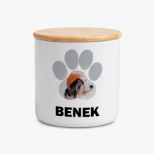 Sklenice na pamlsky, 500ml, Tlapka