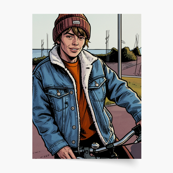 Plakát, Vaše fotografie ve stylu: Komiks, 21x30