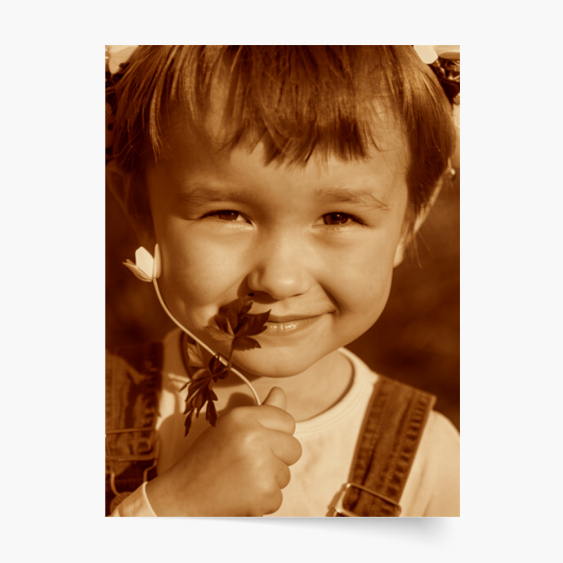 Plakát, Vaše fotografie ve stylu: Sepia, 21x30