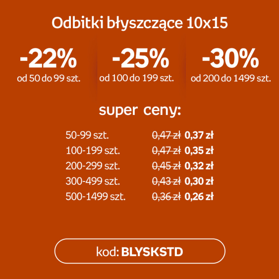 Fotografie 10x15 lesklý papír